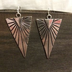 Art Deco Style statement earrings